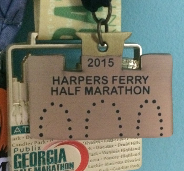 Harpers Ferry half medal