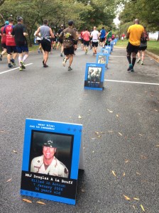 Faces on the Blue Mile. Thank you for your service.