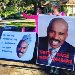 Many thanks to Steve Harvey, who inspired my favourite signs on the course.
