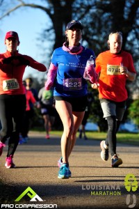 Action shot from the first half of the race