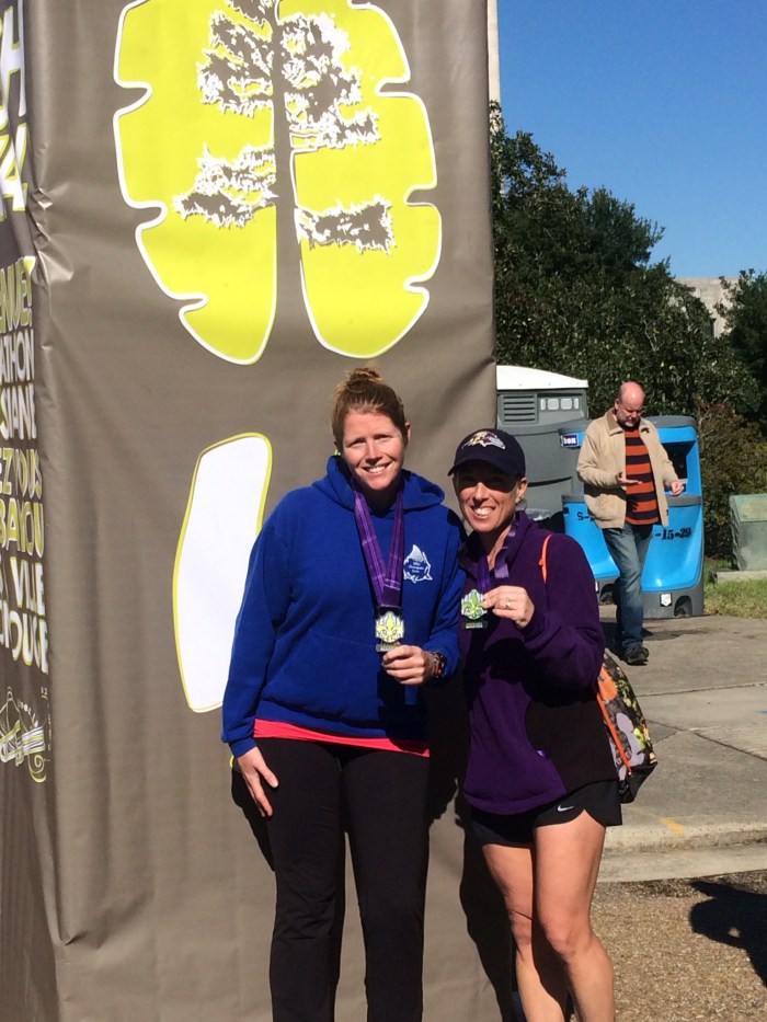 Congrats to Twyla on her first marathon! We run for Nick & Kiernan.