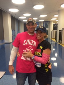 My wonderful husband who supports me.