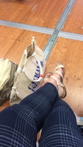 Wait for my flight to Richmond!