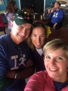 Friends from Meg's Miles get together in RVA for this event.